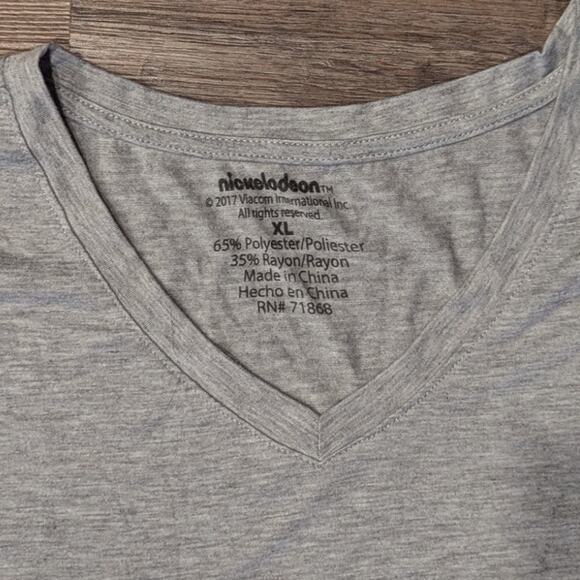 Nickelodeon Retro Characters Cartoons Rugrats Arnold Cow Chicken Juniors Size XL - Picture 3 of 4